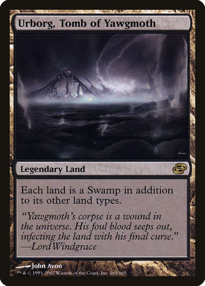 Urborg, Tomb of Yawgmoth 「PLC/165」「EN」