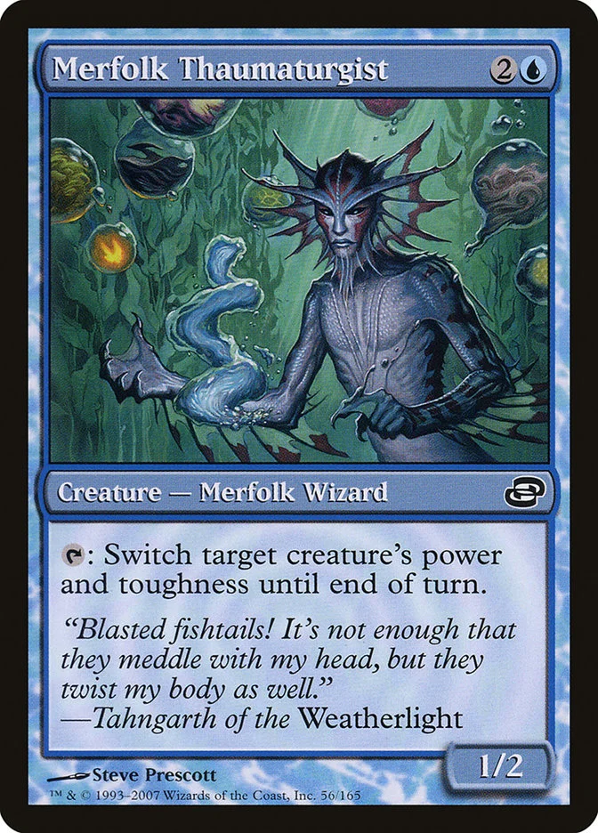 Merfolk Thaumaturgist 「PLC/56」「EN」