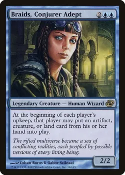 Braids, Conjurer Adept #36 · Magic: The Gathering