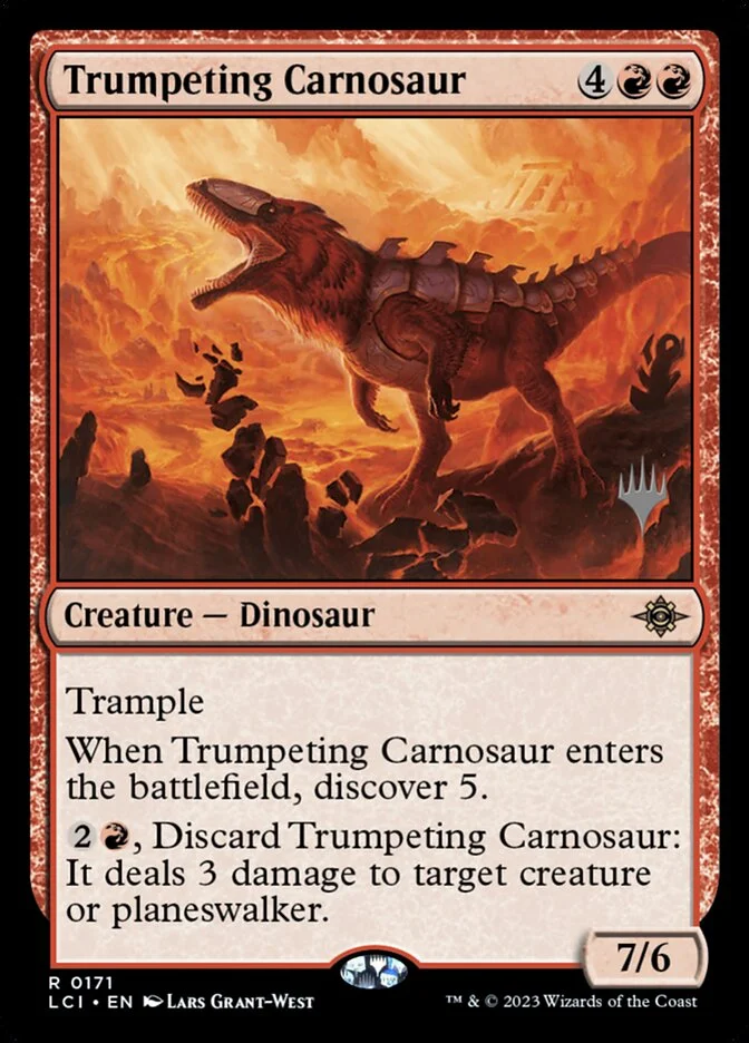 Trumpeting Carnosaur 「PLCI/171p」「EN」