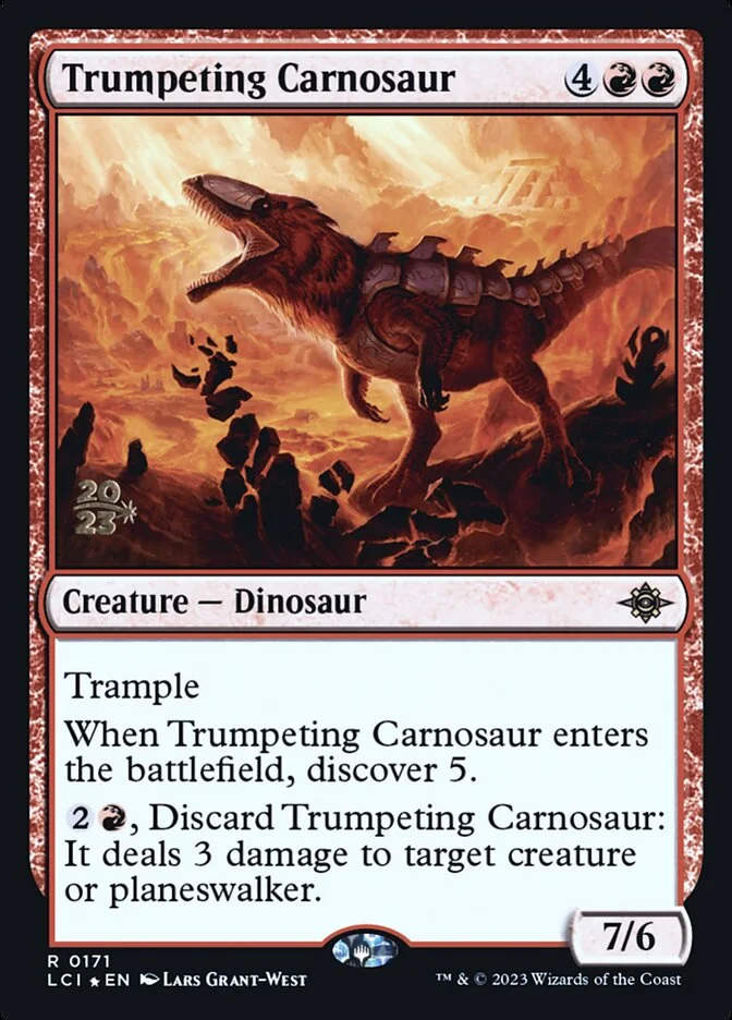 Trumpeting Carnosaur 「PLCI/171s」「EN」