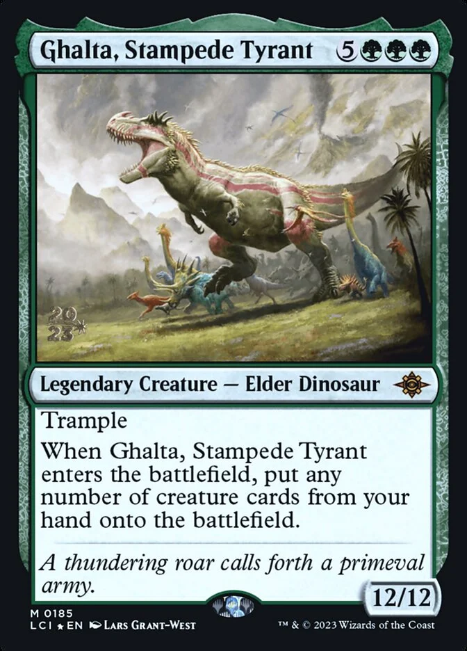 Ghalta, Stampede Tyrant 「PLCI/185s」「EN」