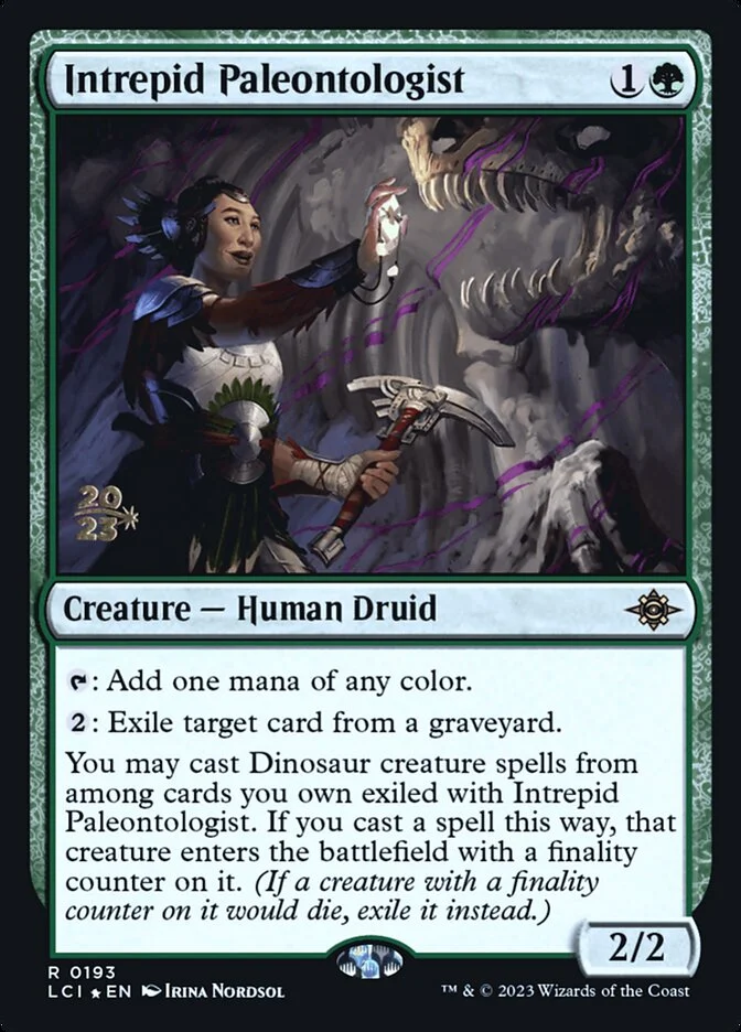Intrepid Paleontologist 「PLCI/193s」「EN」