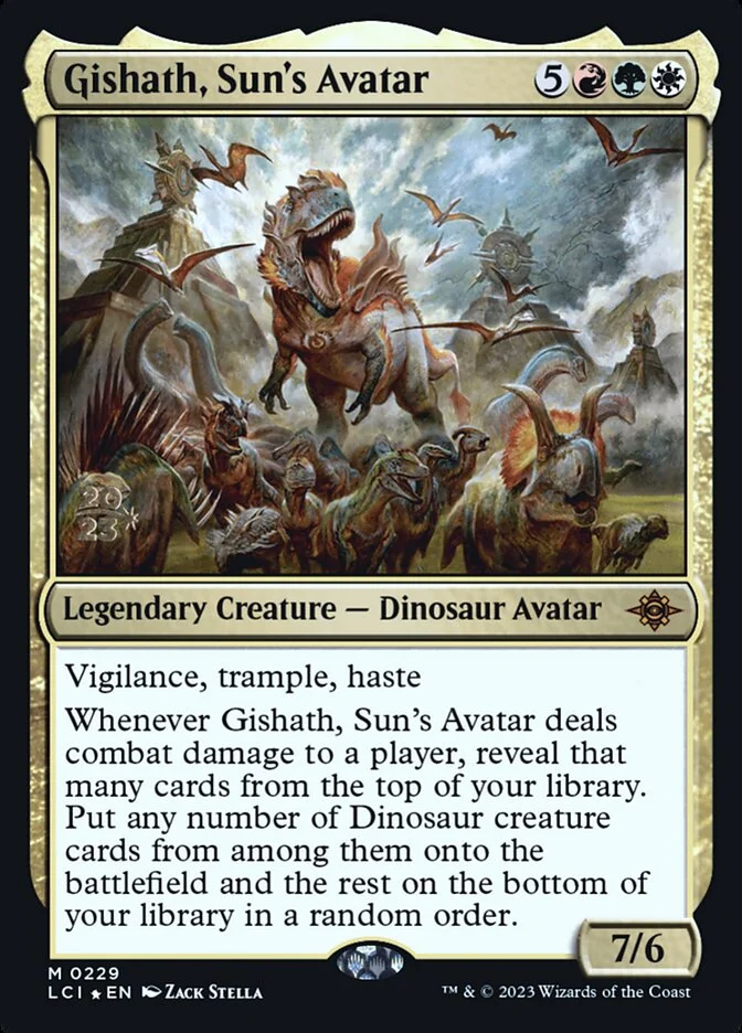 Gishath, Sun's Avatar 「PLCI/229s」「EN」