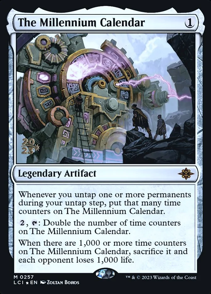 The Millennium Calendar 「PLCI/257s」「EN」