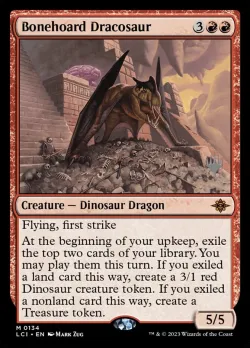 Bonehoard Dracosaur #134p · Magic: The Gathering