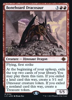 Bonehoard Dracosaur #134s · Magic: The Gathering