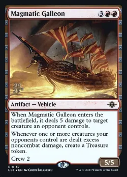 Magmatic Galleon #157s · Magic: The Gathering