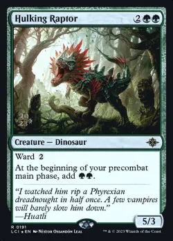 Hulking Raptor #191s · Magic: The Gathering