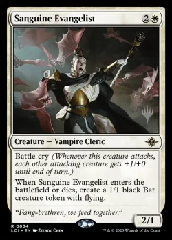 Sanguine Evangelist #34p · Magic: The Gathering