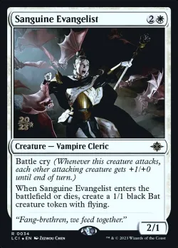 Sanguine Evangelist #34s · Magic: The Gathering