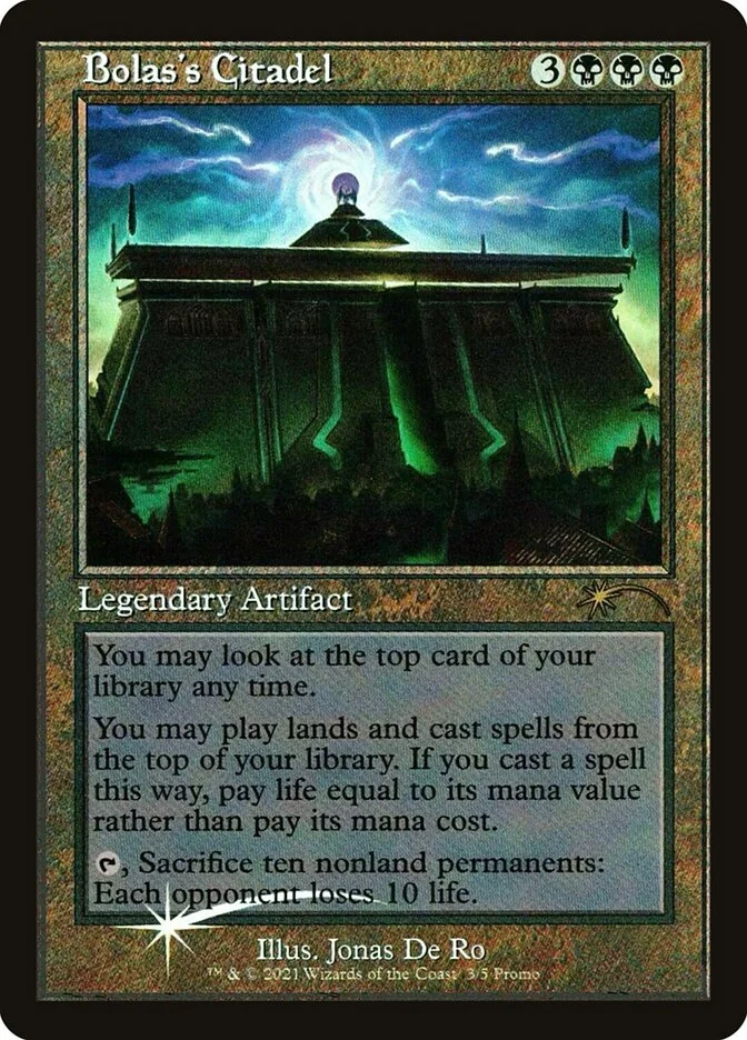 Bolas's Citadel 「PLG21/3」「EN」