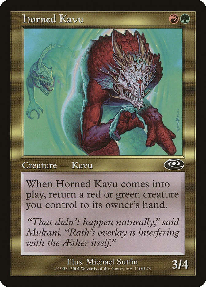 Horned Kavu 「PLS/110」「EN」