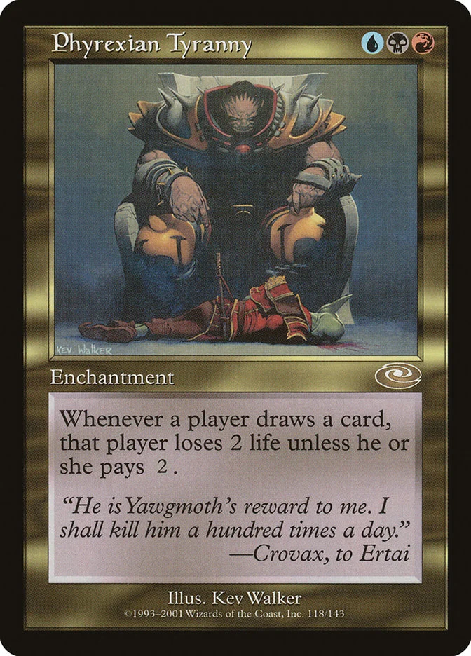 Phyrexian Tyranny 「PLS/118」「EN」