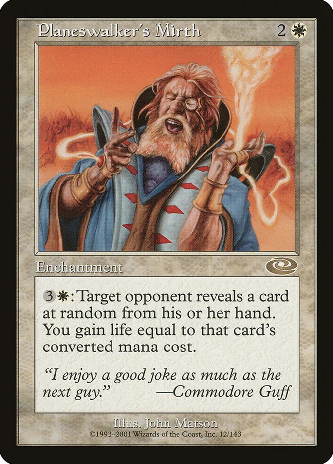 Planeswalker's Mirth 「PLS/12」「EN」
