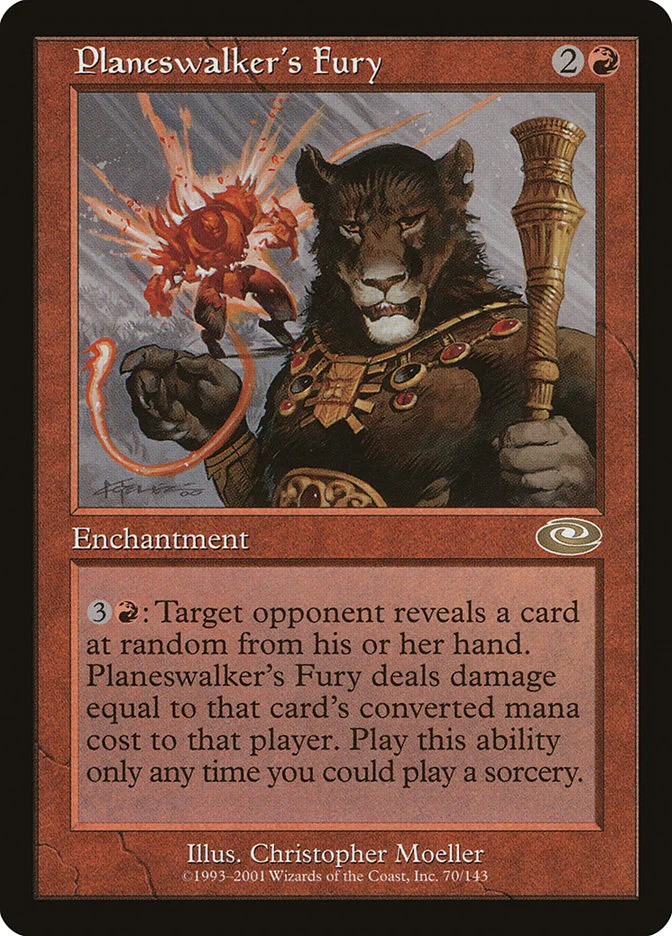 Planeswalker's Fury 「PLS/70」「EN」