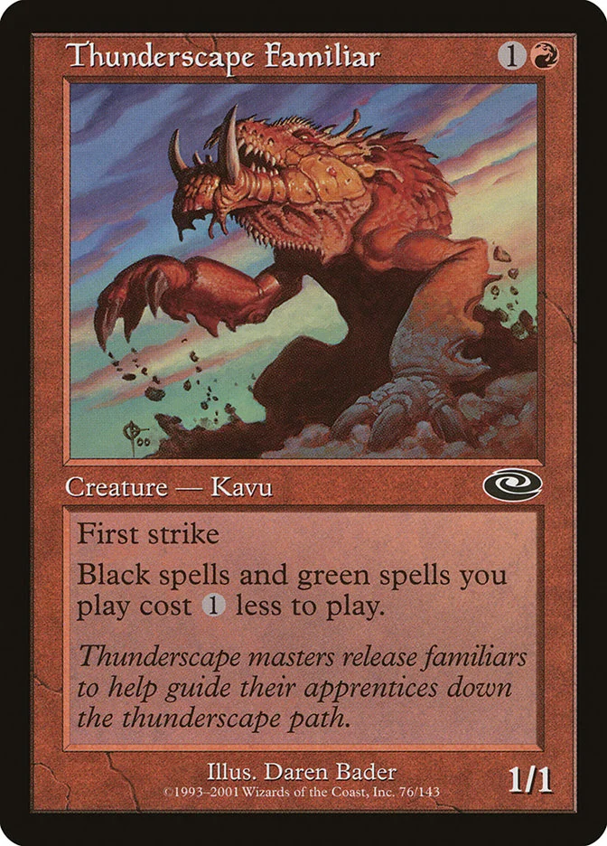 Thunderscape Familiar 「PLS/76」「EN」