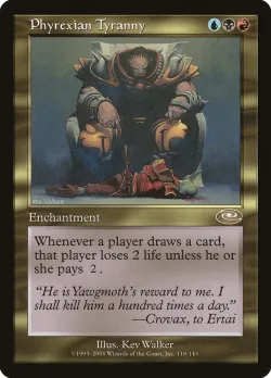 Phyrexian Tyranny 「PLS/118」「EN」