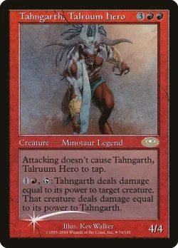 Tahngarth, Talruum Hero #74★ · Magic: The Gathering