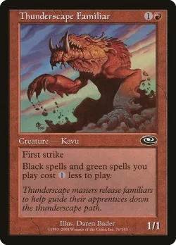 Thunderscape Familiar #76 · Magic: The Gathering