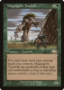 Magnigoth Treefolk #82 · Magic: The Gathering
