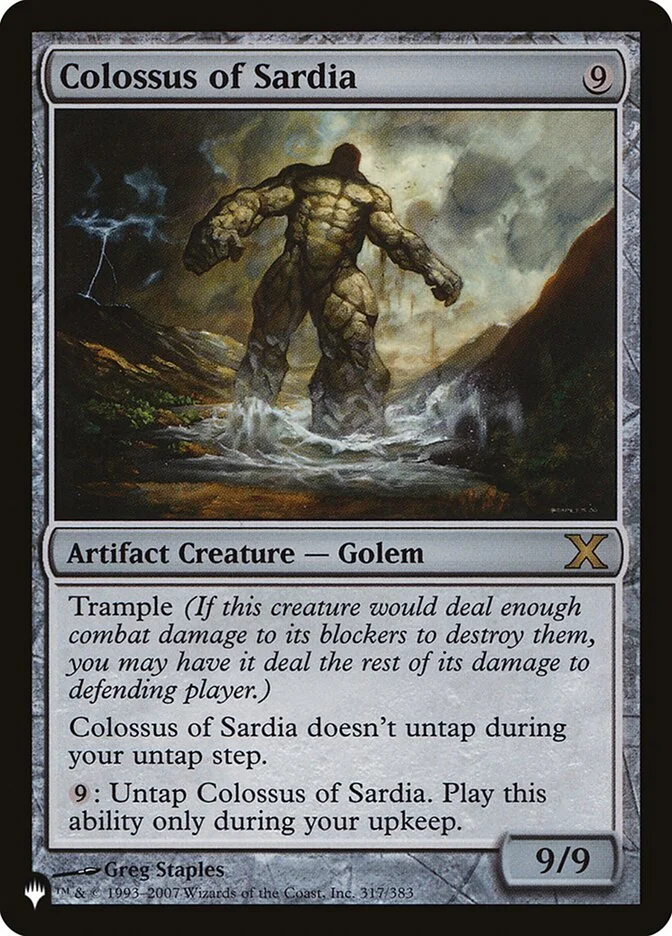 Colossus of Sardia 「PLST/10E-317」「EN」