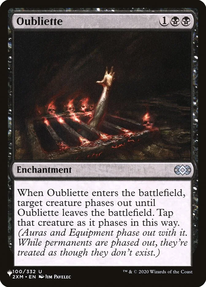 Oubliette 「PLST/2XM-100」「EN」
