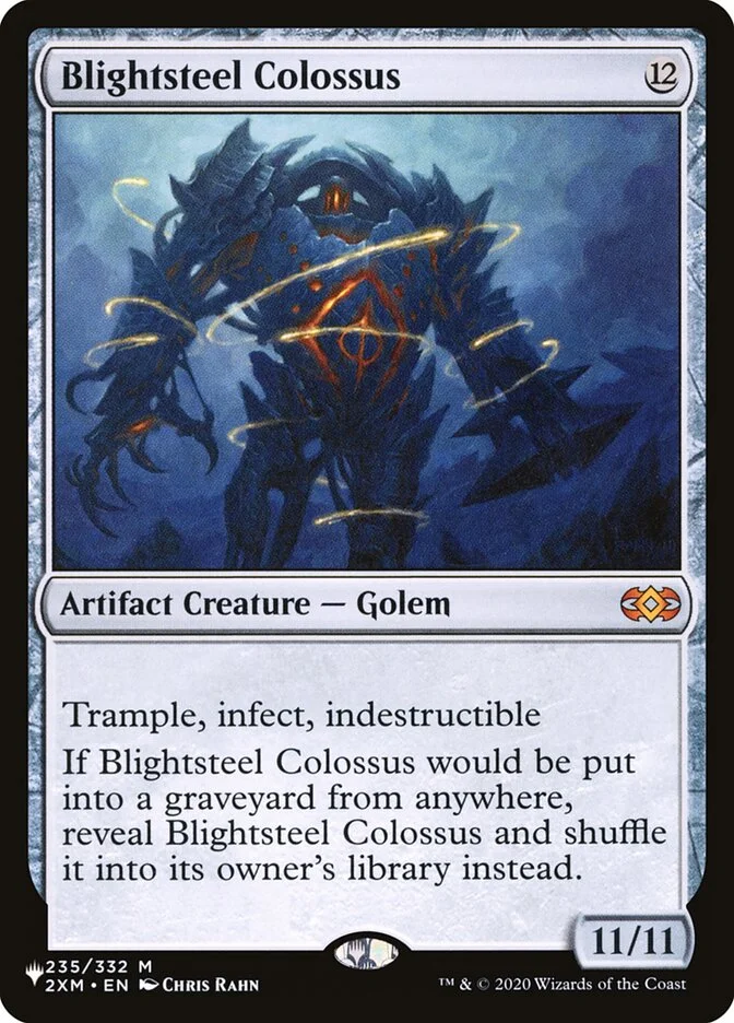 Blightsteel Colossus 「PLST/2XM-235」「EN」