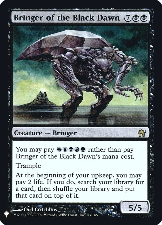 Bringer of the Black Dawn 「PLST/5DN-43」「EN」
