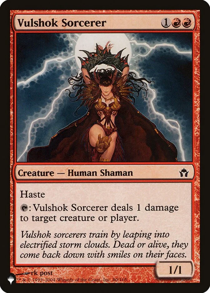 Vulshok Sorcerer 「PLST/5DN-80」「EN」