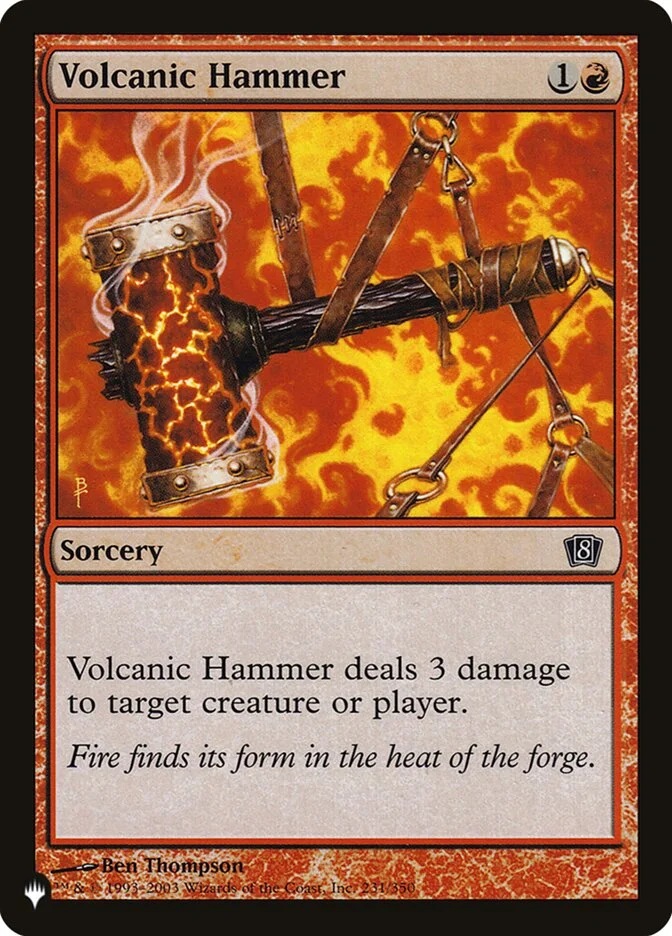 Volcanic Hammer 「PLST/8ED-231」「EN」
