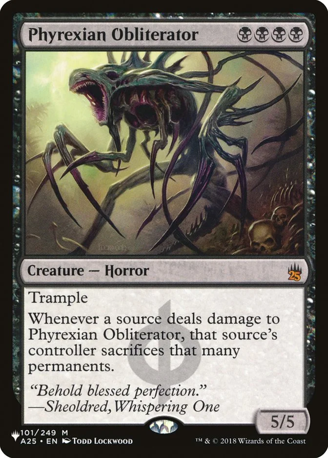 Phyrexian Obliterator 「PLST/A25-101」「EN」