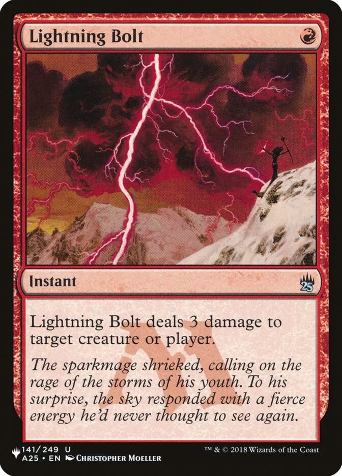 Lightning Bolt 「PLST/A25-141」「EN」