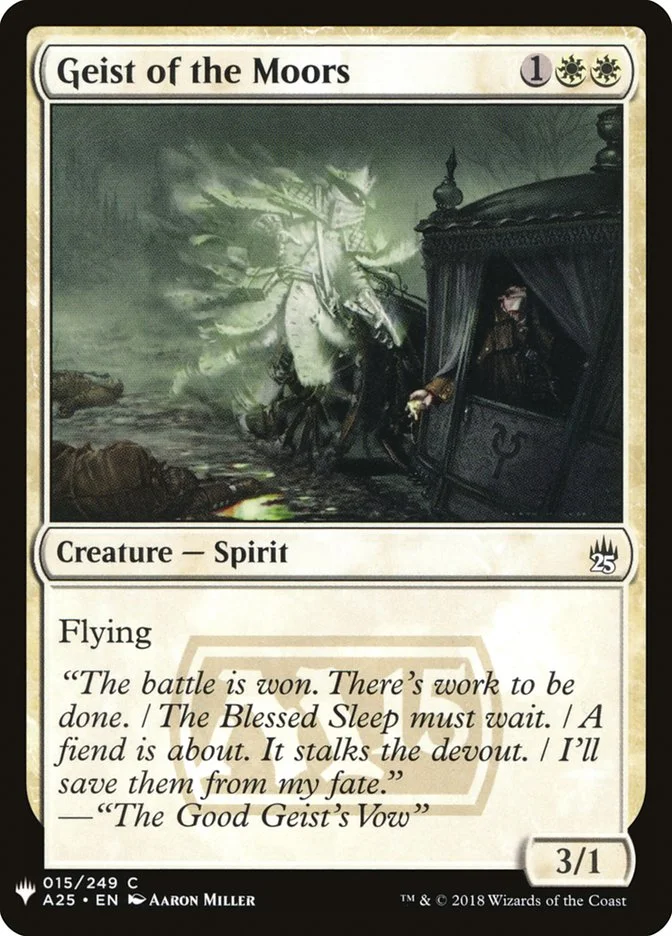 Geist of the Moors 「PLST/A25-15」「EN」