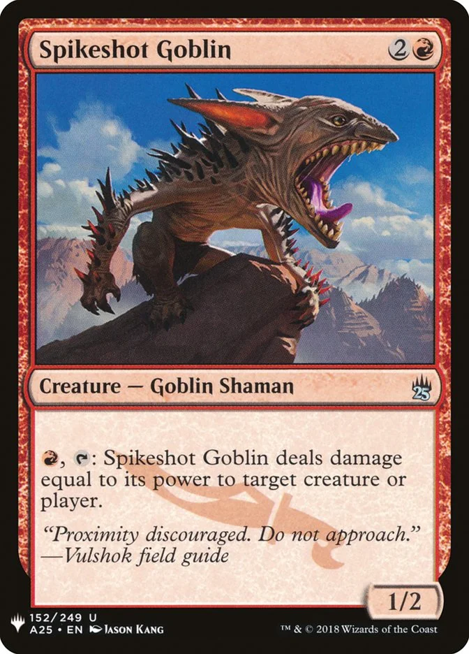 Spikeshot Goblin 「PLST/A25-152」「EN」