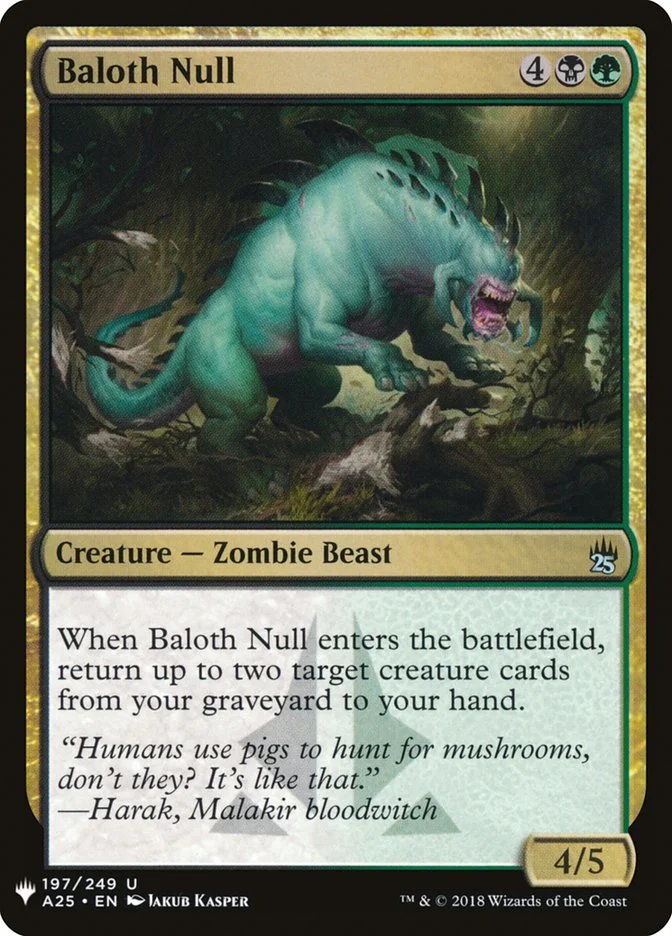 Baloth Null 「PLST/A25-197」「EN」