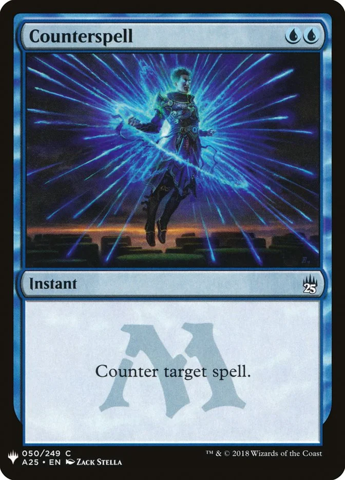 Counterspell 「PLST/A25-50」「EN」