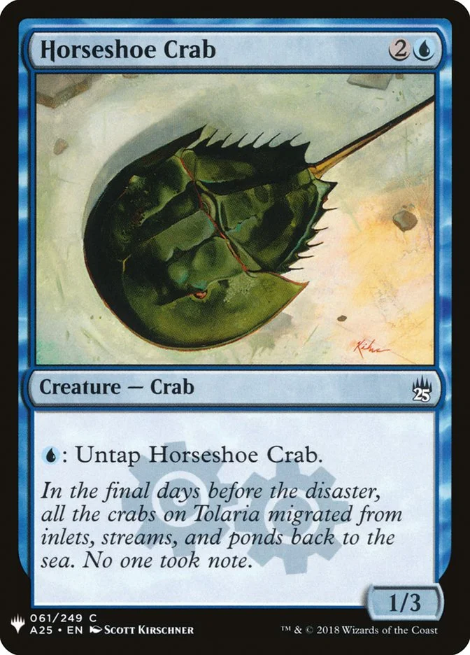 Horseshoe Crab 「PLST/A25-61」「EN」