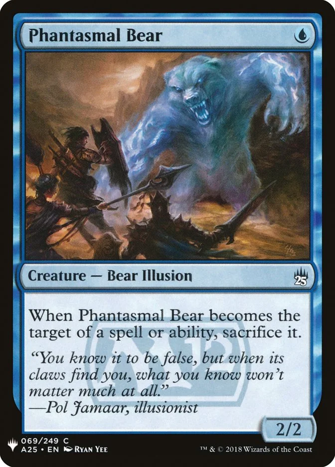 Phantasmal Bear 「PLST/A25-69」「EN」
