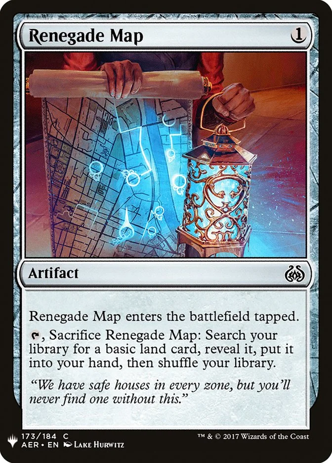 Renegade Map 「PLST/AER-173」「EN」