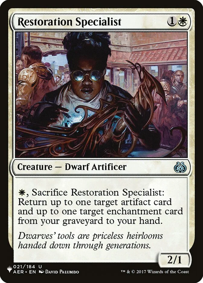 Restoration Specialist 「PLST/AER-21」「EN」