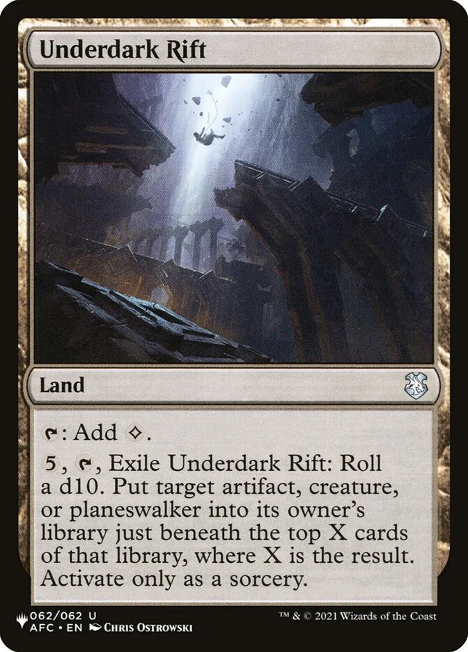 Underdark Rift 「PLST/AFC-62」「EN」