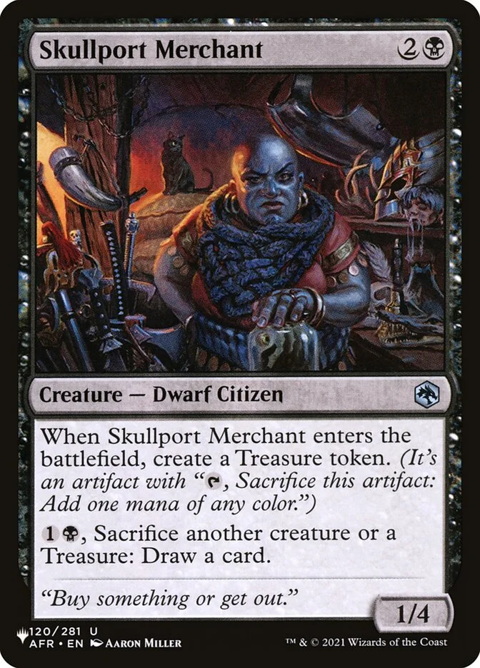 Skullport Merchant 「PLST/AFR-120」「EN」