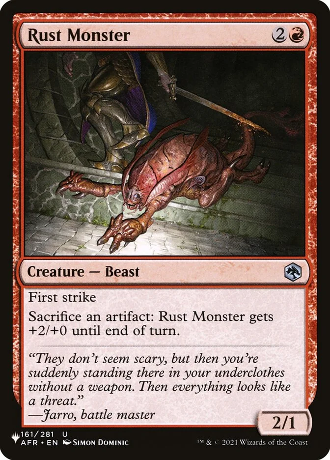 Rust Monster 「PLST/AFR-161」「EN」