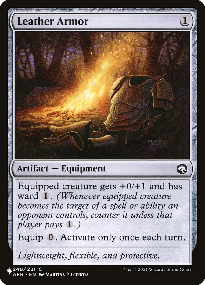 Leather Armor 「PLST/AFR-248」「EN」