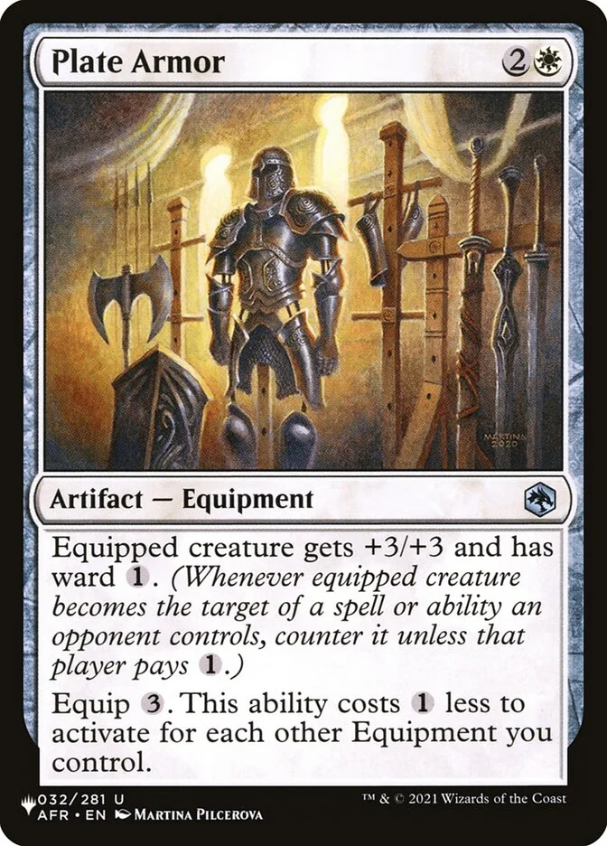 Plate Armor 「PLST/AFR-32」「EN」