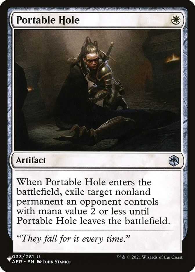 Portable Hole 「PLST/AFR-33」「EN」