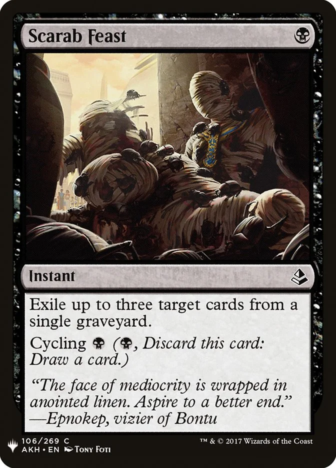 Scarab Feast 「PLST/AKH-106」「EN」
