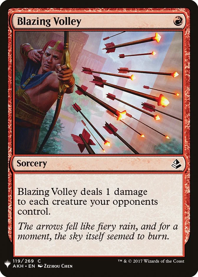 Blazing Volley 「PLST/AKH-119」「EN」