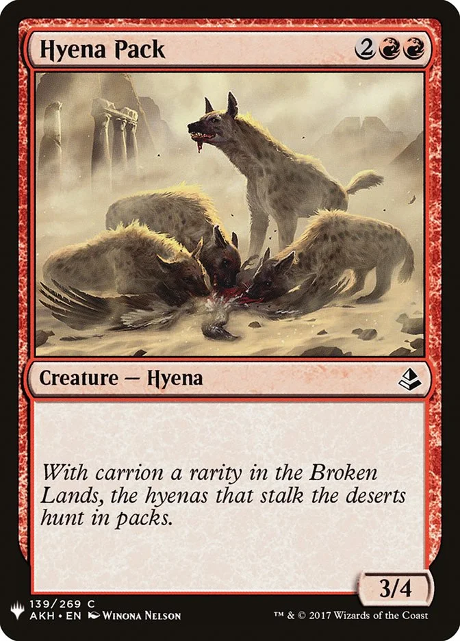 Hyena Pack 「PLST/AKH-139」「EN」